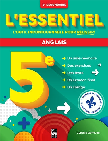 L'essentiel 5e secondaire Anglais