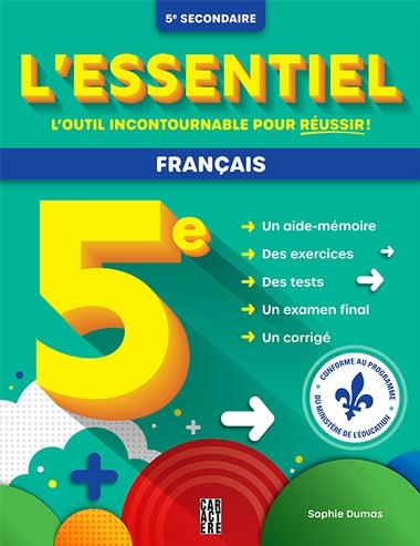 L'essentiel 5e secondaire Français