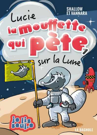 Lucie la mouffette qui pète 07 Sur la lune