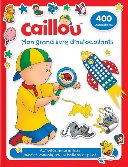 Caillou Mon grand livre d'autocollants