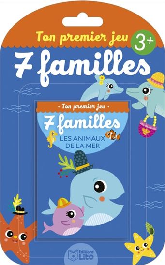 Ton premier jeu 7 familles Les animaux de la mer