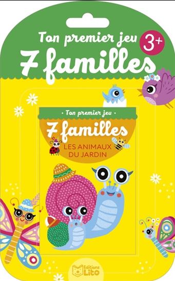 Ton premier jeu 7 familles Les animaux du jardin