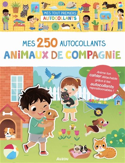 Mes 250 autocollants Animaux de compagnie