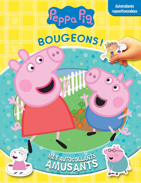 Peppa Pig Bougeons ! Autocollants