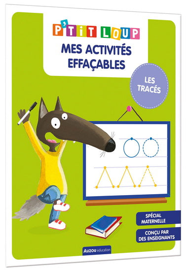 Mes activités effaçables P'tit Loup Les tracés