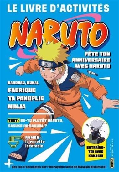 Naruto Le livre d'activités