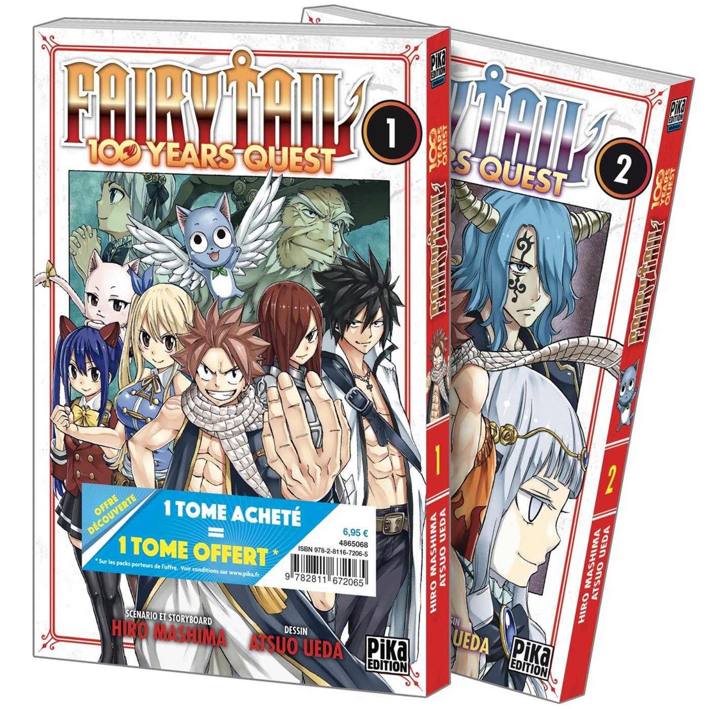 Fairy Tail 100 years Quest Tomes 01 et 02