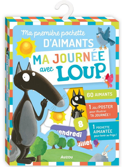 Ma journée avec Loup Première pochette d'aimants