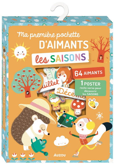 Les saisons Ma première pochette d'aimants