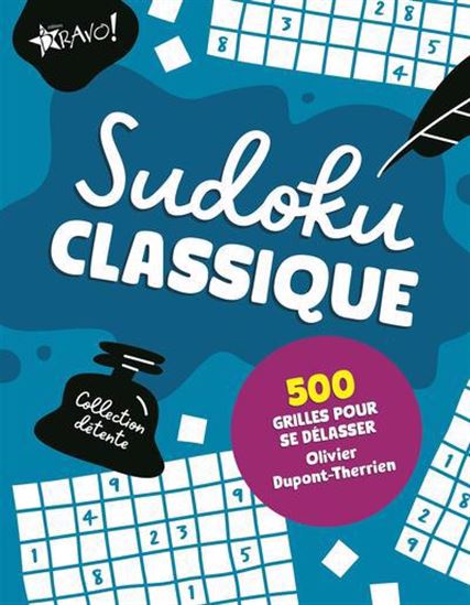Sudoku classique 500 grilles pour se délasser