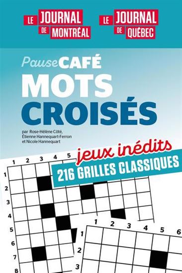 Mots croisés 216 grilles inédites