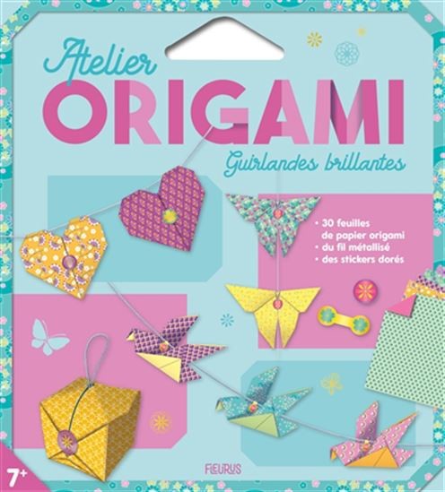 Atelier origami Guirlandes brillantes