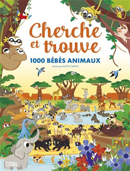 1000 bébés animaux Cherche et trouve