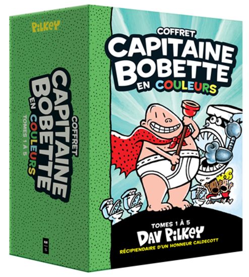 Coffret Capitaine Bobette Tomes 1 à 5