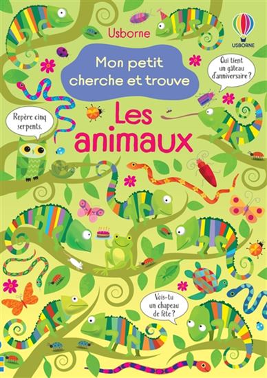 Les animaux Mon petit cherche et trouve