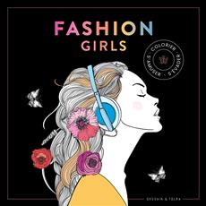 Fashion girls Coloriages noirs