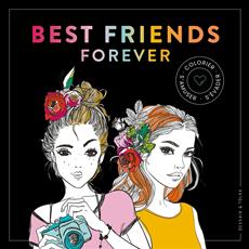 Best friends forever Coloriages noirs