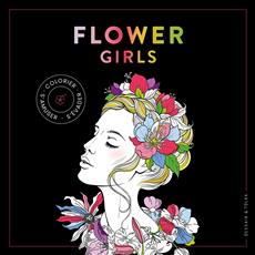 Flower girls Coloriages noirs