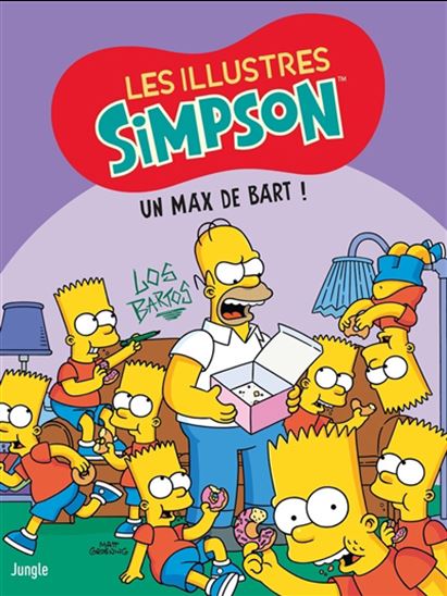 Les illustrés Simpson Un max de Bart !