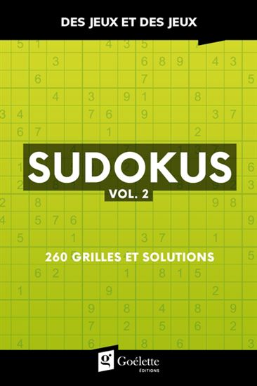 Sudokus 02  260 grilles et solutions