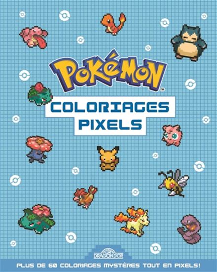 Pokémon Coloriages pixels