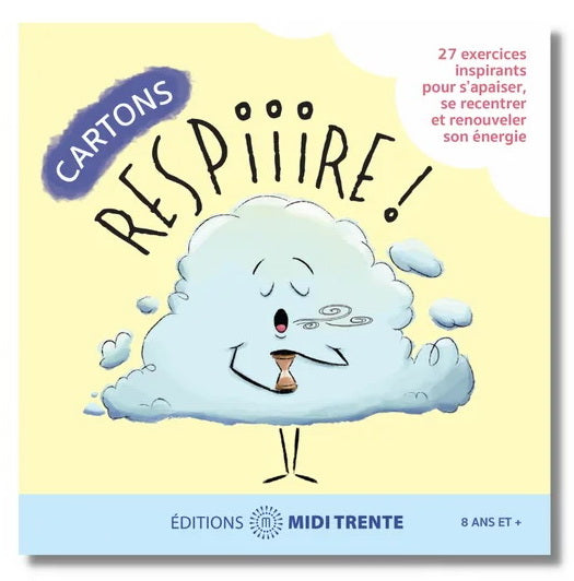 Cartons Respire 27 exercices inspirants