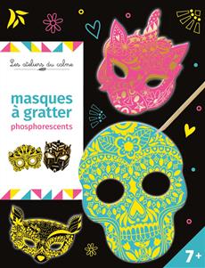 Masques à gratter phosphorescents