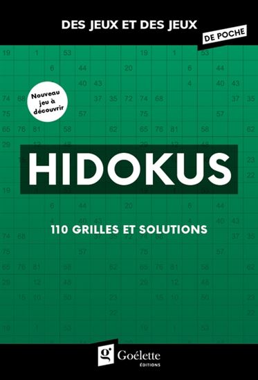 Hidokus 110 grilles et solutions