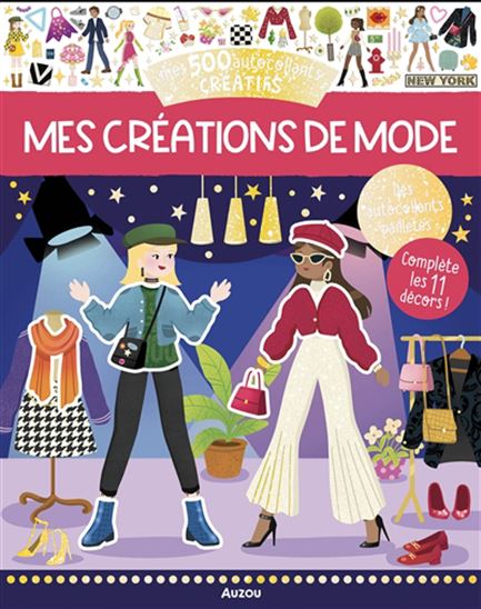 Mes créations de mode Mes 500 autocollants