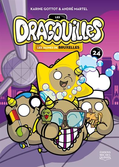 Les Dragouilles 24 Les jaunes de Bruxelles