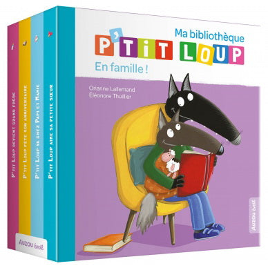 Ma bibliothèque P'tit loup En famille