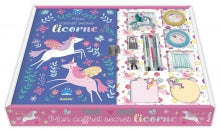 Coffret Mon carnet secret licorne