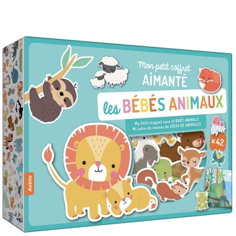 Les bébés animaux Mon petit coffret aimanté