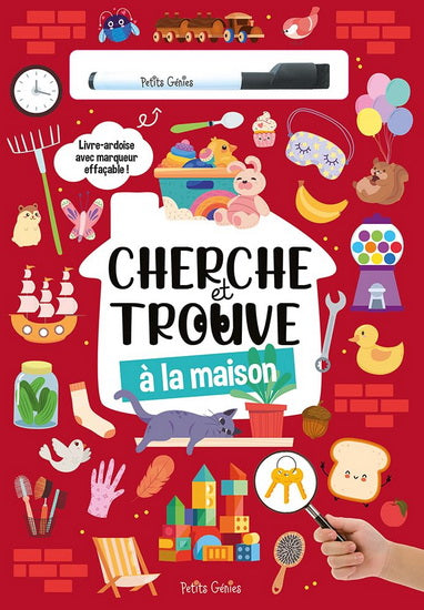 À la maison Cherche et trouve effaçable