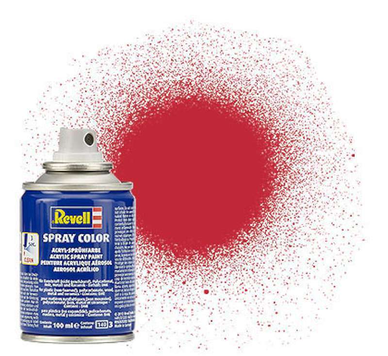 Peinture en spray Revell 100ml Rouge carmin mat