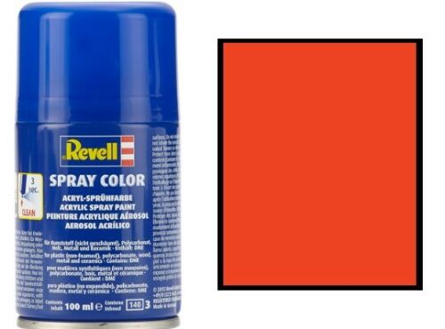 Peinture en spray Revell 100ml Orange lumineux mat