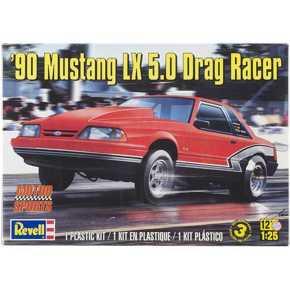 Modèle à coller Mustang LX 5.0 Drag racer 1990