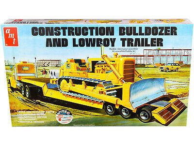 Modèle à coller Lowbody trailer et bulldozer